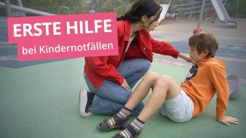 Erste Hilfe bei Kindernotfällen: Von Sturz bis Vergiftung richtig handeln