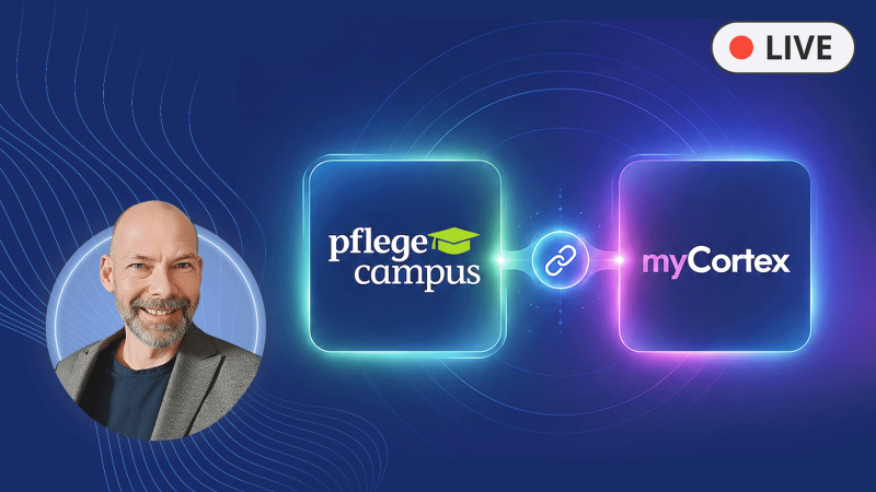 Doppelte Datenpflege war gestern: Pflegecampus & myCortex perfekt vernetzt
